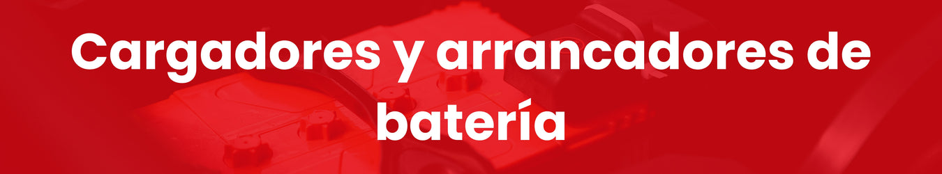 Cargadores y arrancadores de batería