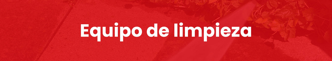 Equipo de limpieza