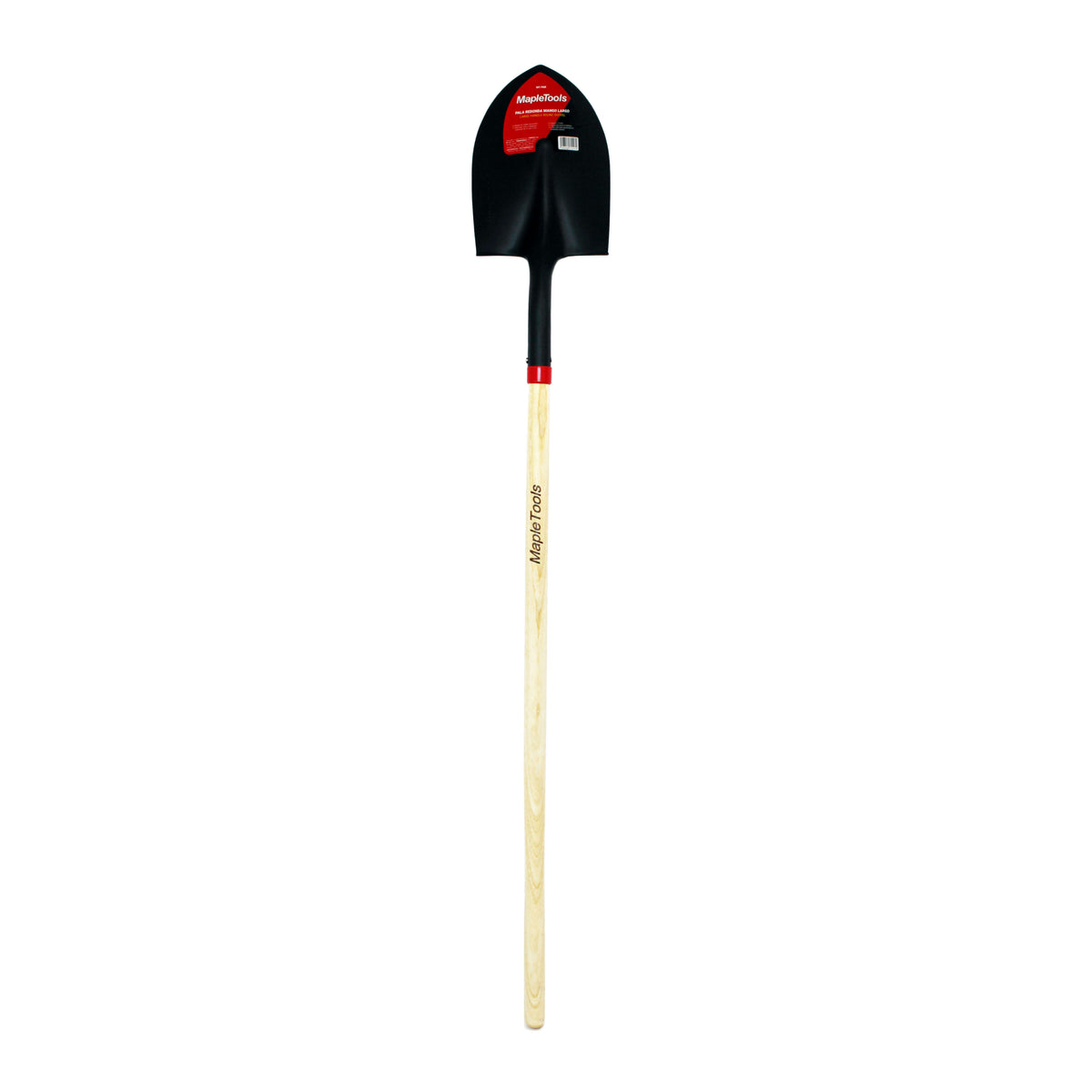 PALA REDONDA MANGO LARGO DE MADERA MAPLE TOOLS. — TOMACO