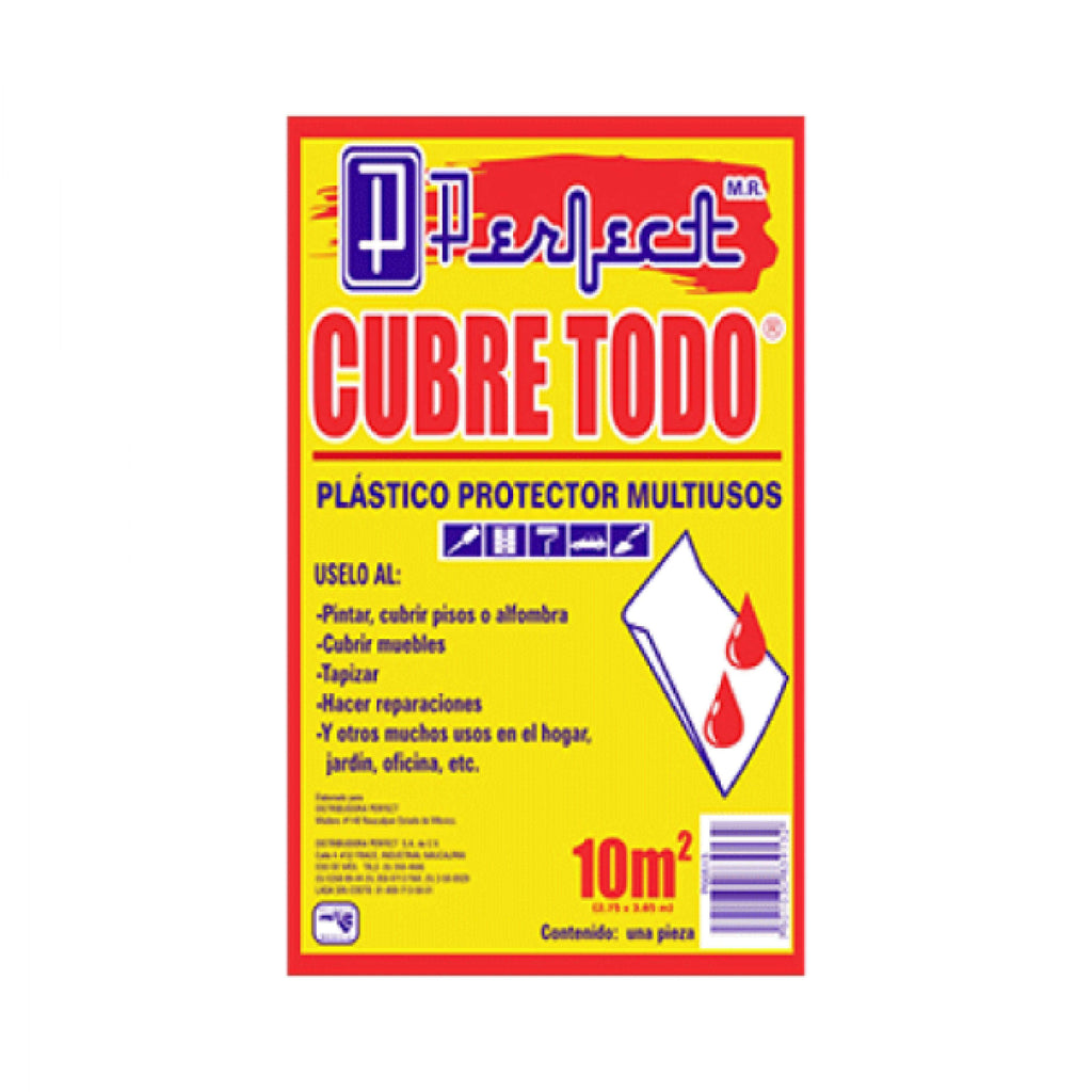 CUBRE TODO PLASTICO CAL 100-125 — TOMACO