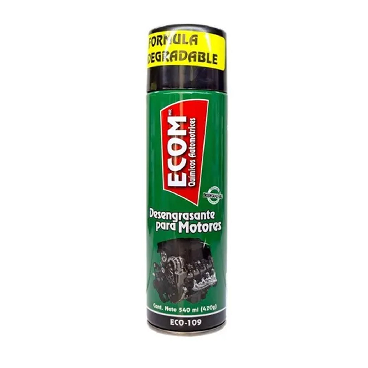 DESENGRASANTE EN AEROSOL P/MOTORES 420 GRMS. — TOMACO