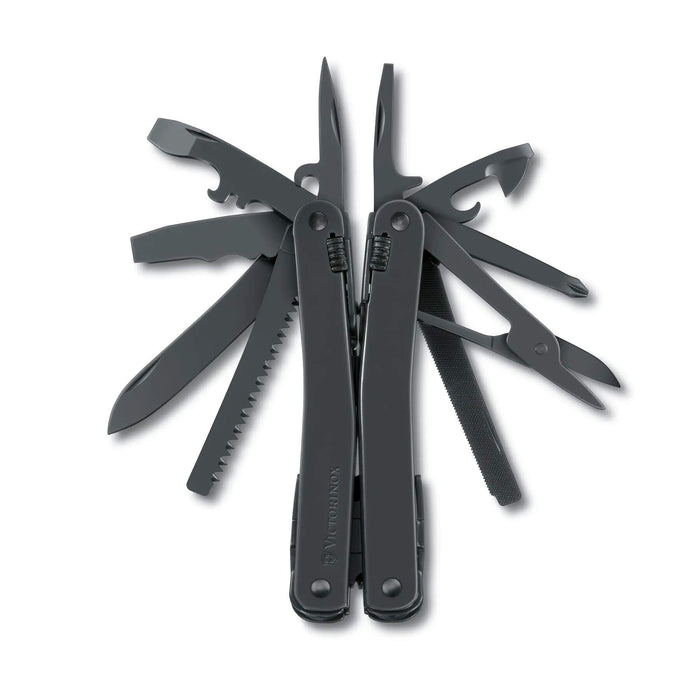 Herramienta multifunción HB Smith Tools ~ Multiherramienta de acero  inoxidable con bolsa negra