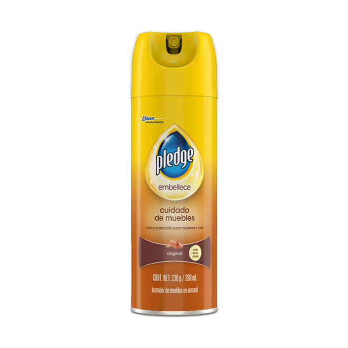 LIMPIADOR AEROSOL P/MADERA 230G. PLEDGE — TOMACO